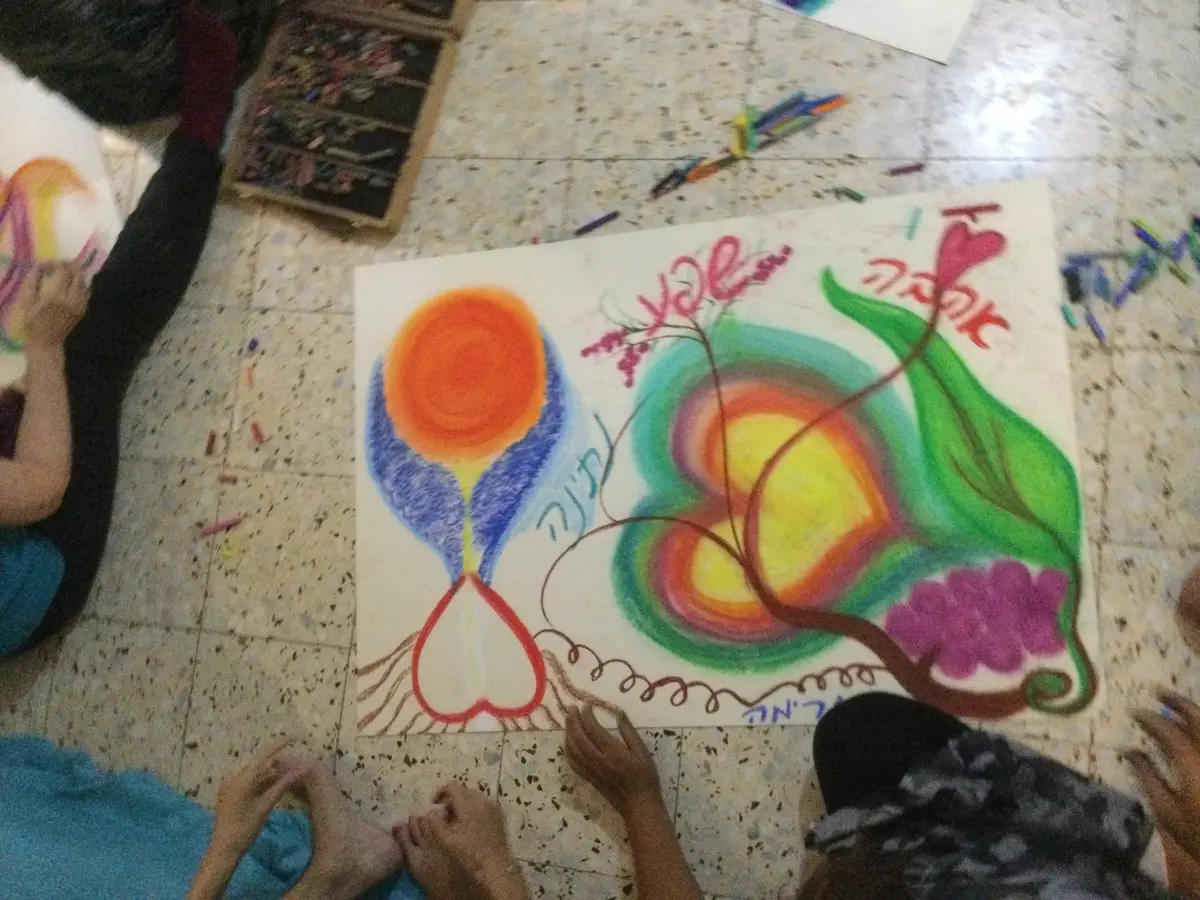 A personal pastel painting in progress
